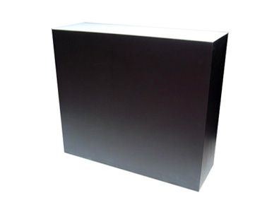 Desk Noir Plexi Blanc