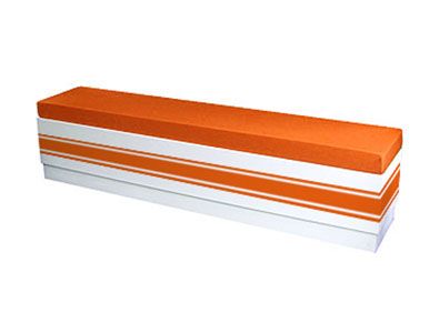 Orange Cushion Vinyl